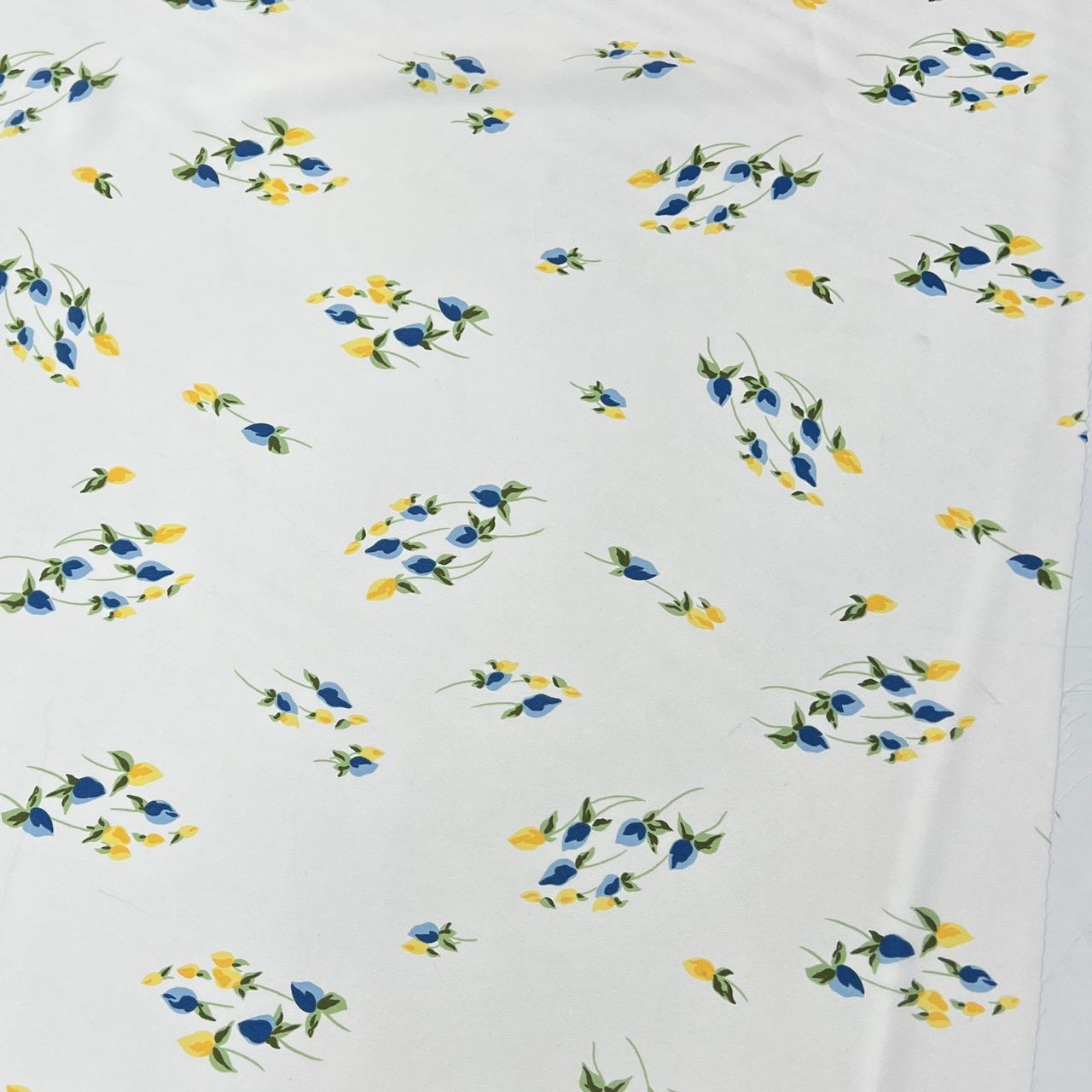 10001-PT15 Korea Nashiji Silky Printed 60" (Off WHite)