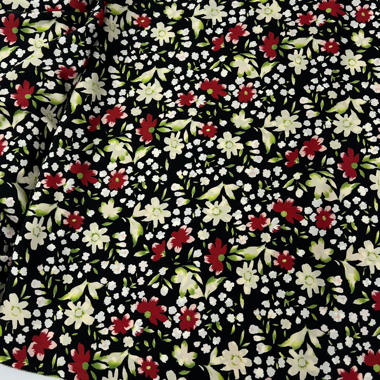 10002-PT15 Korea Korean Silky Printed 60" (Black)