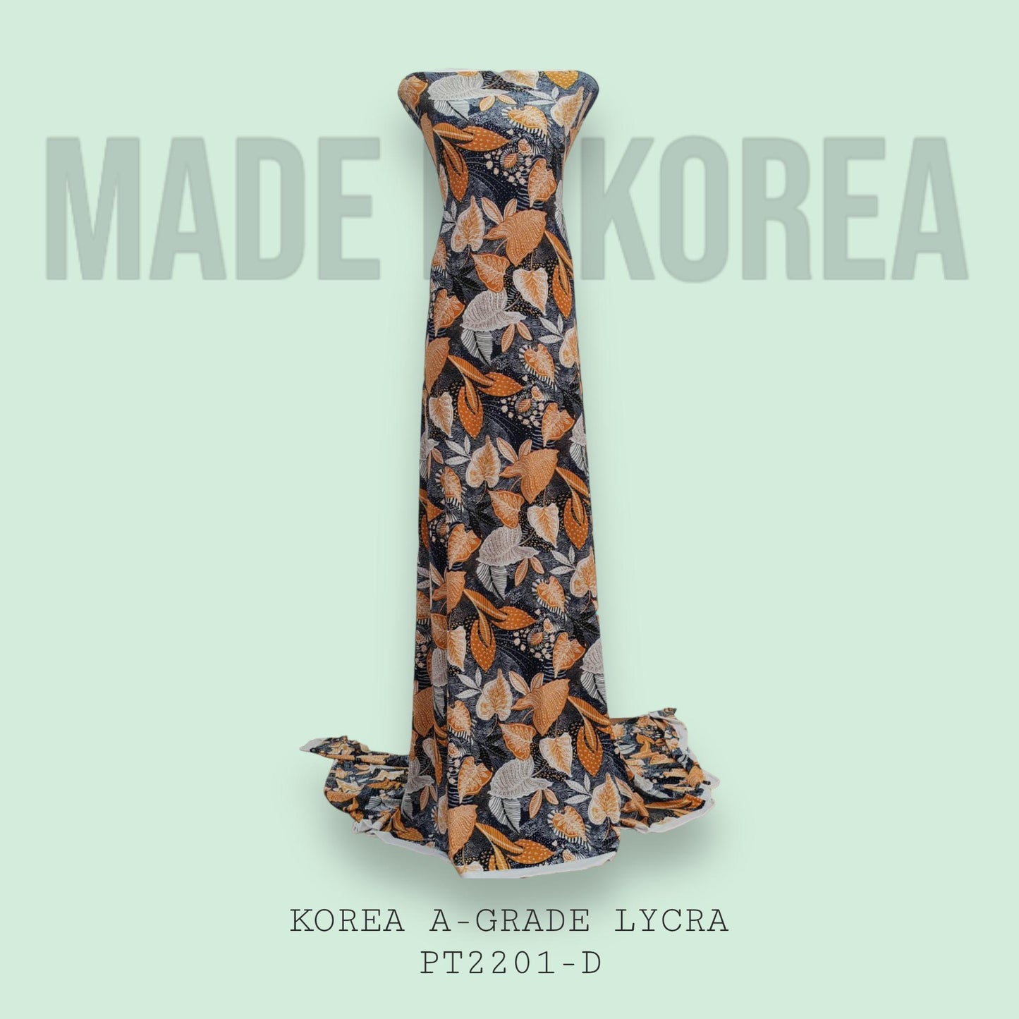 Korea A-Grade ITY Lycra Printed 60"