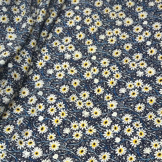 10001-PT14B Korea Nashiji Silky Printed 60" (Dark Blue)