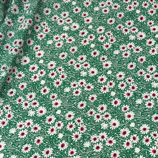 10001-PT14C Korea Nashiji Silky Printed 60" (Green)