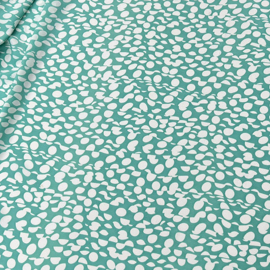10001-PT21B Korea Nashiji Silky Printed 60" (Mint Green)