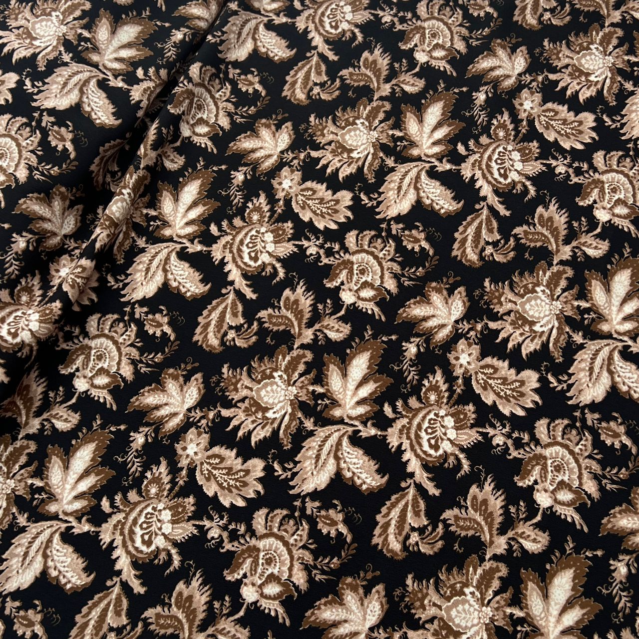 10002-PT01A Korea Korean Silky Printed 60" (Black)