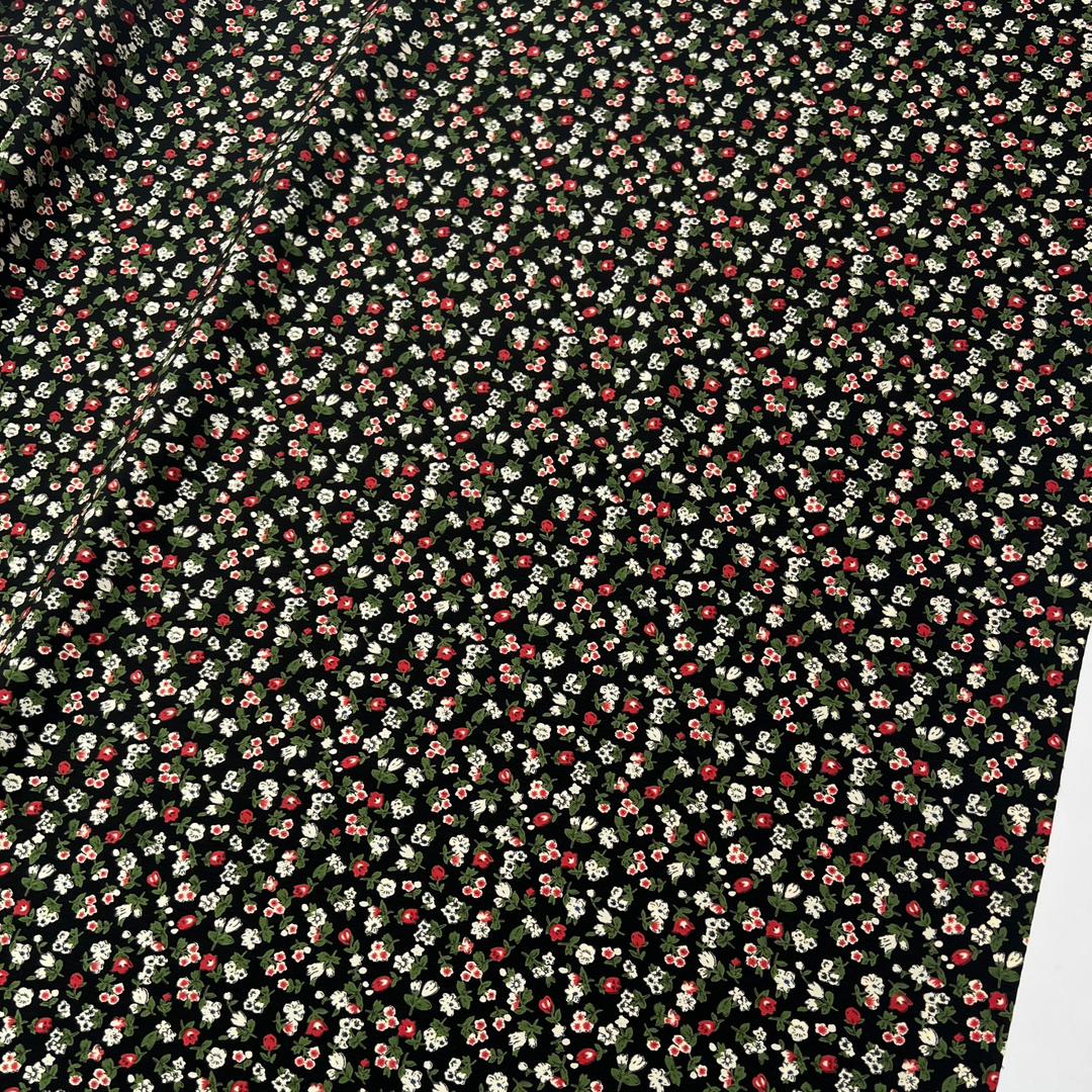 10002-PT03 Korea Korean Silky Printed 60" (Black)