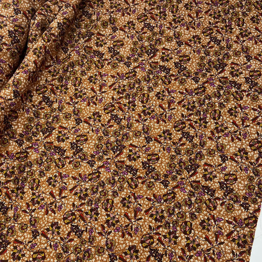 10002-PT04 Korea Korean Silky Printed 60" (Rich Brown)