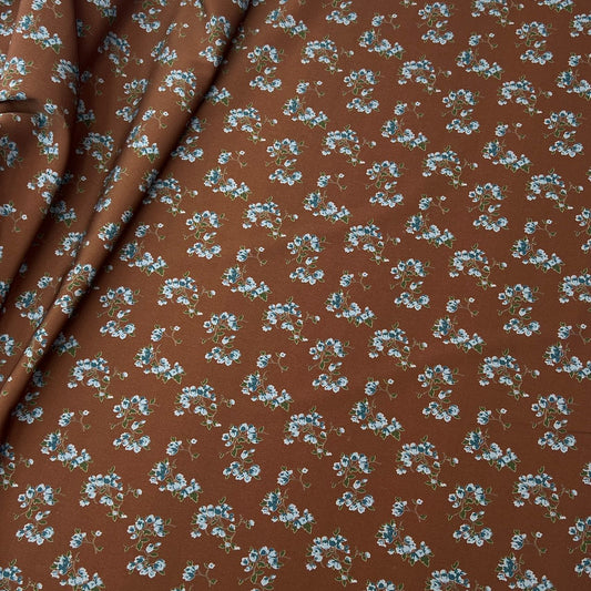 10002-PT08 Korea Korean Silky Printed 60" (Rich Brown)