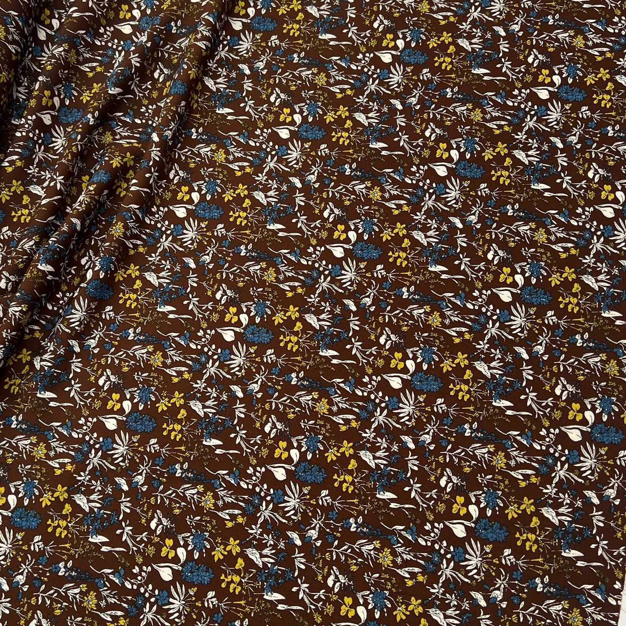 10002-PT10 Korea Korean Silky Printed 60" (Rich Brown)