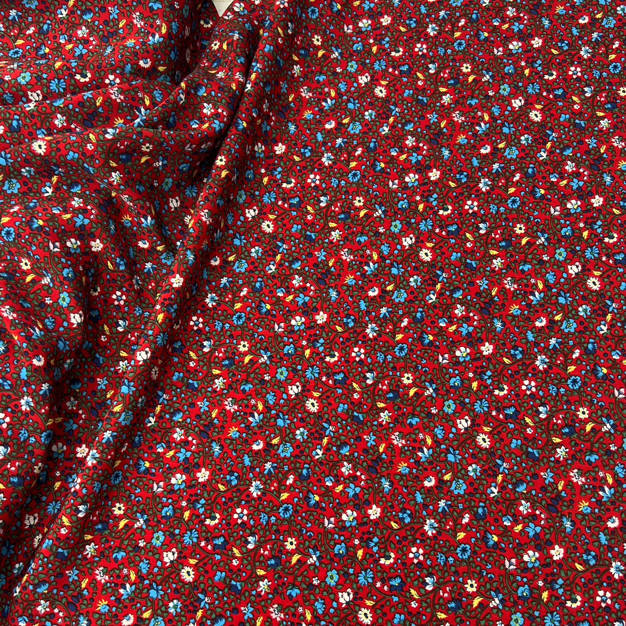10002-PT13 Korea Korean Silky Printed 60" (Red)