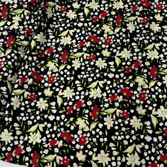 10002-PT15 Korea Korean Silky Printed 60" (Black)