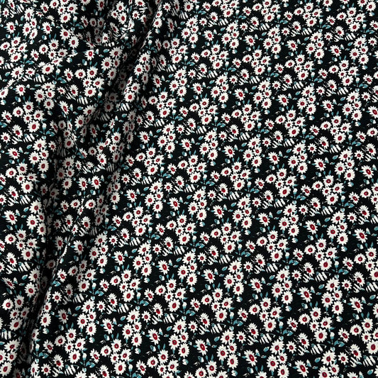 10002-PT16 Korea Korean Silky Printed 60" (Black)