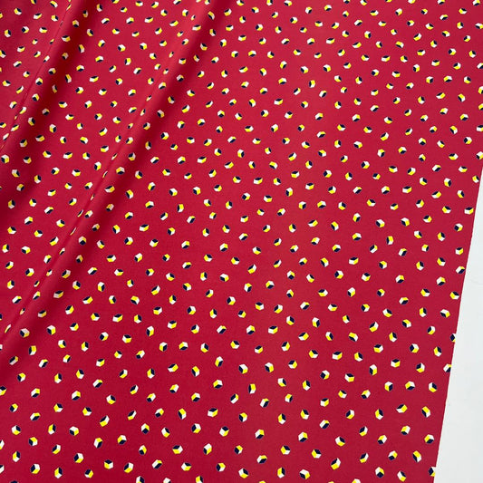 10001-PT10B Korea Nashiji Silky Printed 60" (Red)