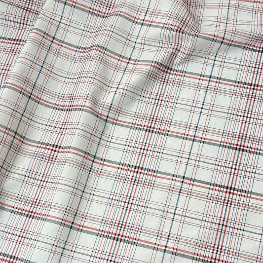 20002-CK01B Korea Cotton Checks 60" (Pearl)