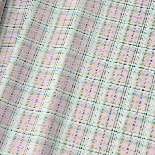 20002-CK02 Korea Cotton Checks 60" (Baby Pink)