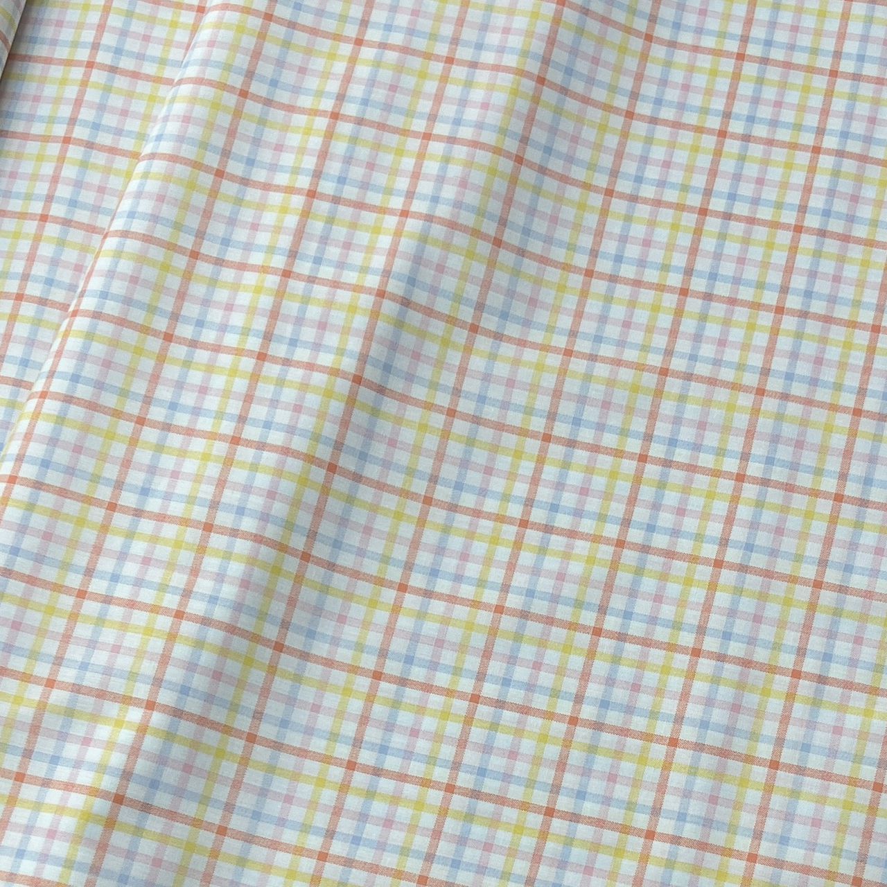20002-CK05 Korea Cotton Checks 60" (Off White)