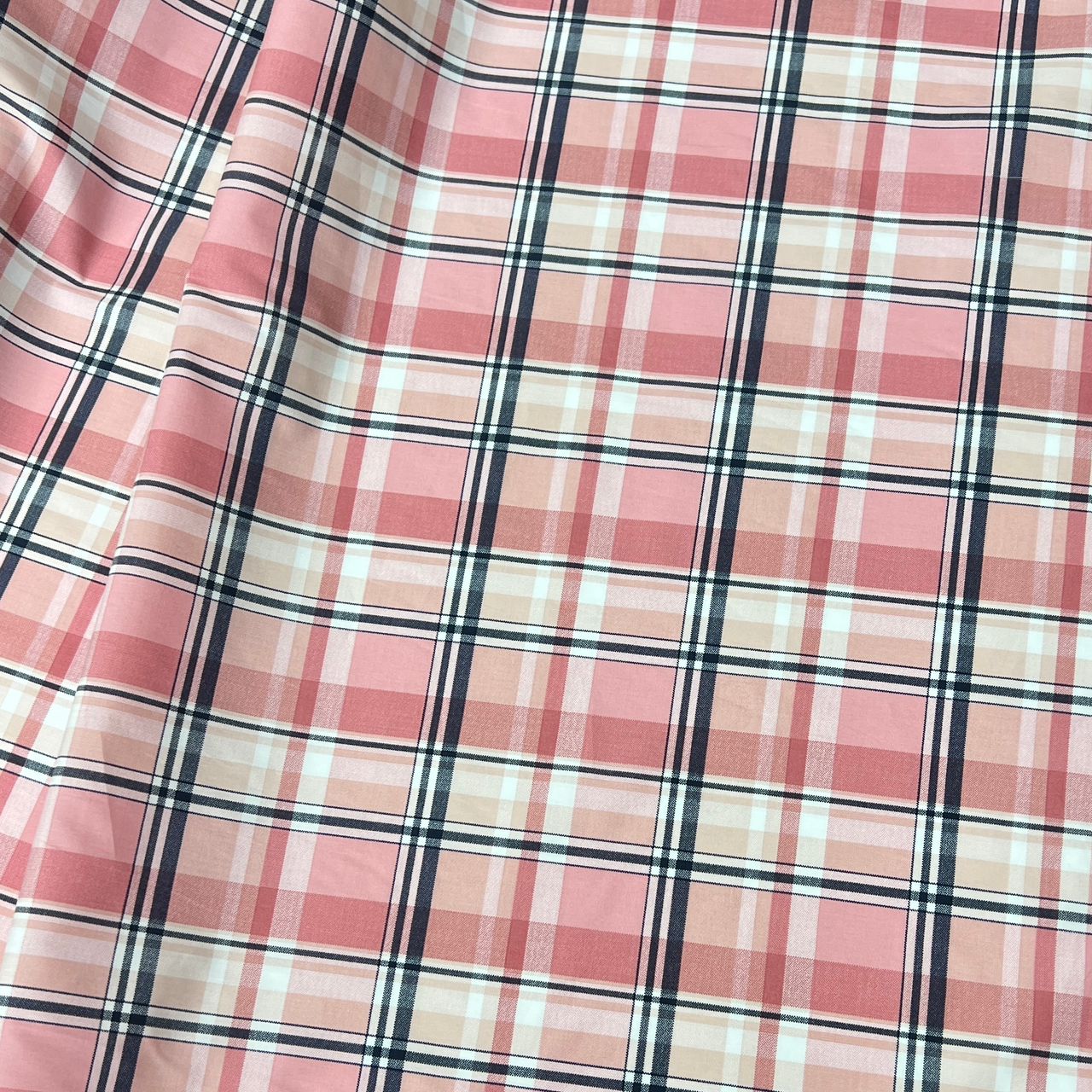 20002-CK04C Korea Cotton Checks 60" (Pink)