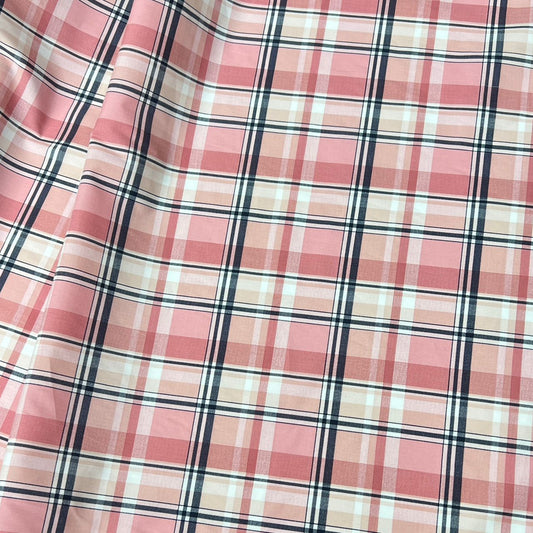 20002-CK04C Korea Cotton Checks 60" (Pink)