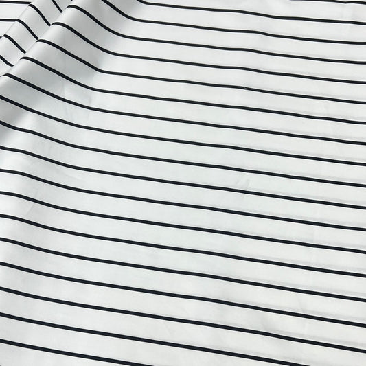 20001-ST05 Korea Cotton Stripes 60" (Off White)