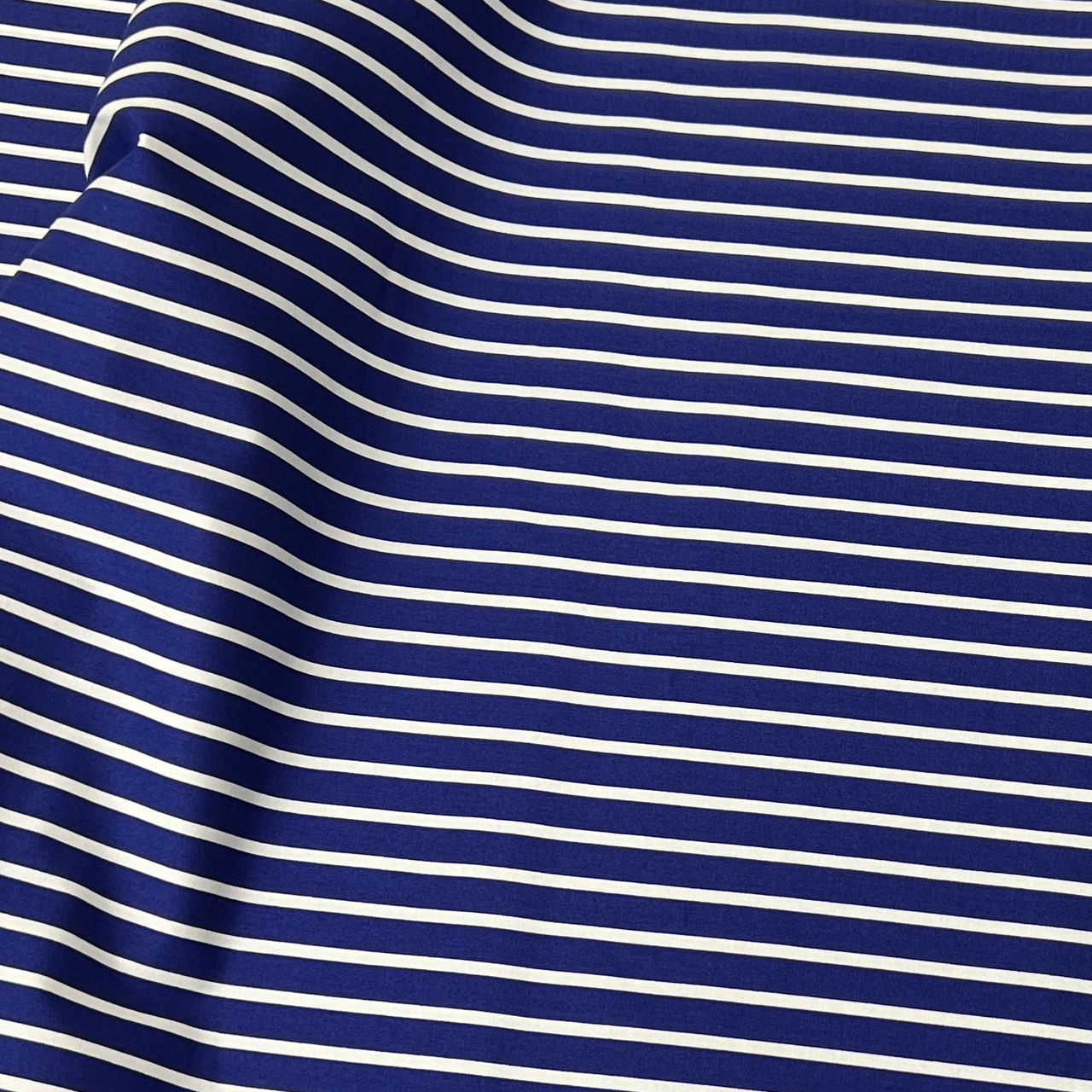20001-ST09B Korea Cotton Stripes 60" (Royal Blue)