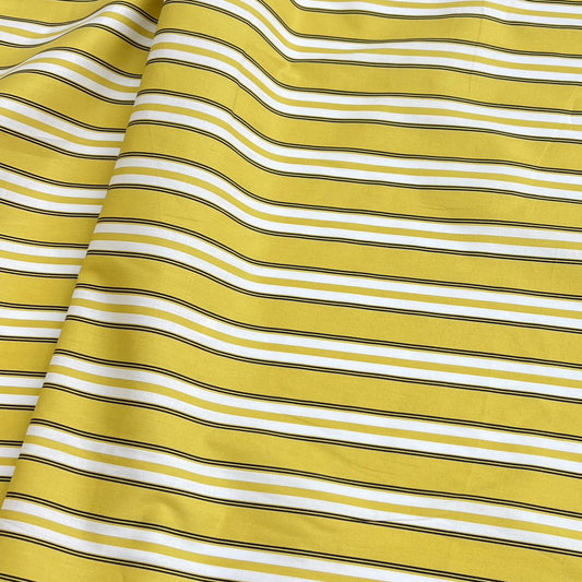 20001-ST03B Korea Cotton Stripes 60" (Yellow)