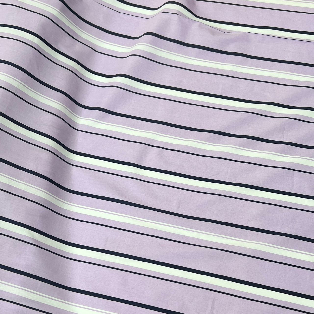20001-ST01A Korea Cotton Stripes 60" (Lilac)