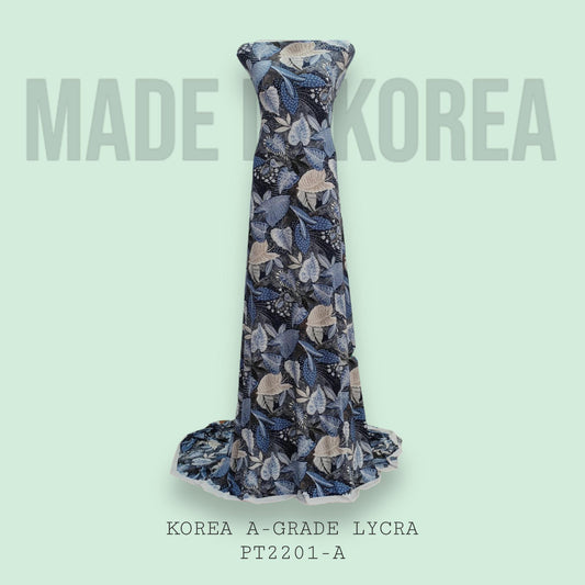 Korea A-Grade ITY Lycra Printed 60"