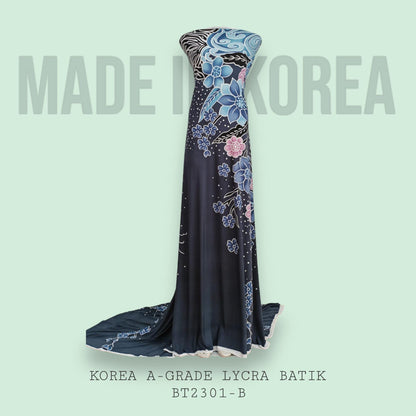 Korea Gred A ITY Lycra Batik Bidang 60