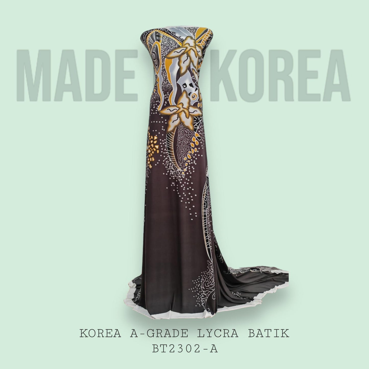 Korea Gred A ITY Lycra Batik Bidang 60