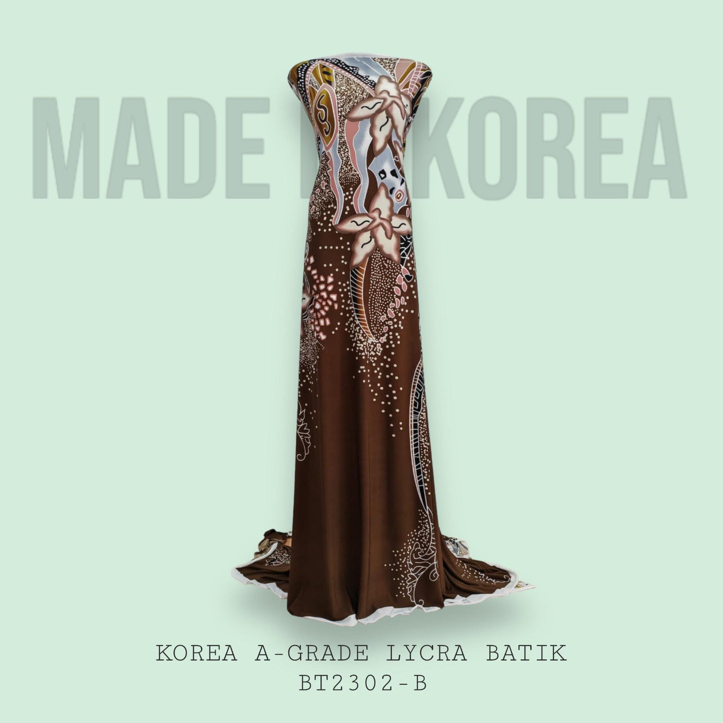 Korea Gred A ITY Lycra Batik Bidang 60