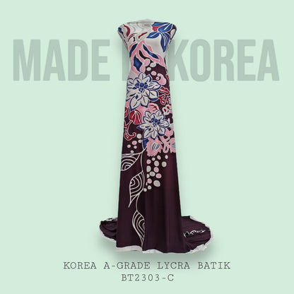 Korea Gred A ITY Lycra Batik Bidang 60