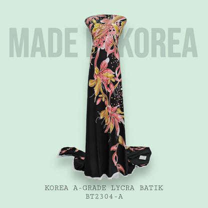 Korea A-Grade ITY Lycra Batik Bidang 60