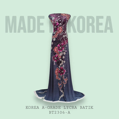 Korea Gred A ITY Lycra Batik Bidang 60