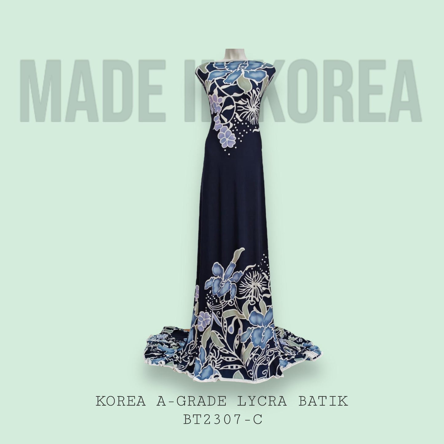 Korea Gred A ITY Lycra Batik Bidang 60