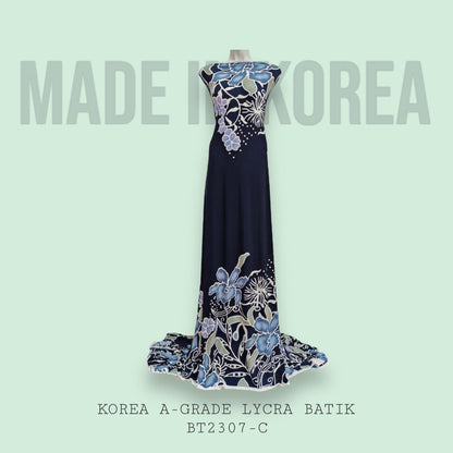 Korea A-Grade ITY Lycra Batik Bidang 60