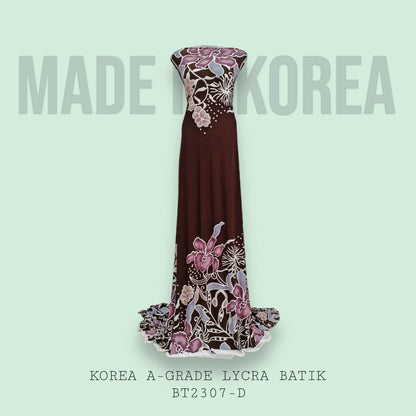 Korea Gred A ITY Lycra Batik Bidang 60